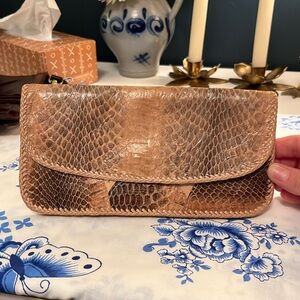 Snake skin wallet